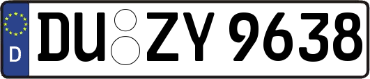 DU-ZY9638