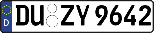 DU-ZY9642
