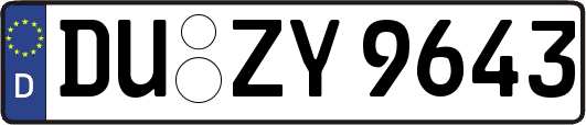 DU-ZY9643