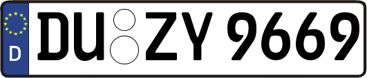 DU-ZY9669