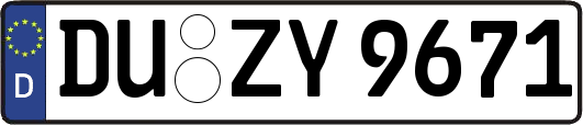 DU-ZY9671