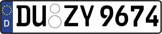 DU-ZY9674