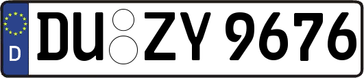 DU-ZY9676