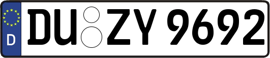 DU-ZY9692