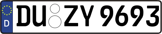 DU-ZY9693