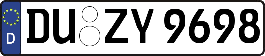DU-ZY9698