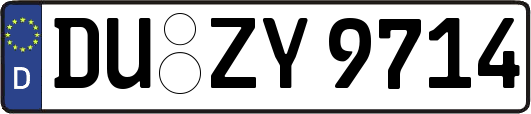 DU-ZY9714
