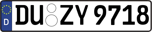 DU-ZY9718