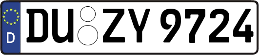 DU-ZY9724