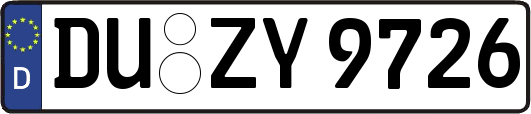 DU-ZY9726