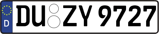 DU-ZY9727