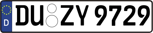 DU-ZY9729