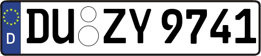 DU-ZY9741