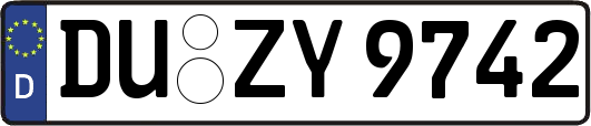 DU-ZY9742