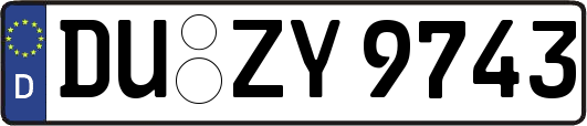 DU-ZY9743