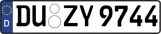 DU-ZY9744
