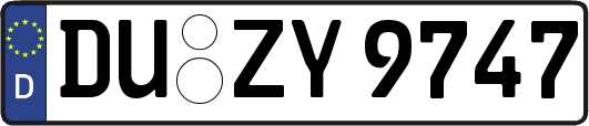 DU-ZY9747