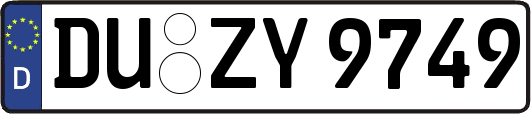 DU-ZY9749