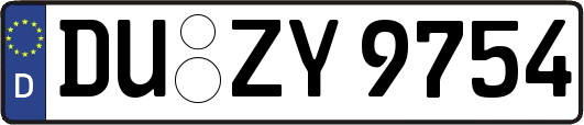 DU-ZY9754