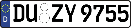 DU-ZY9755