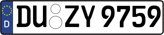 DU-ZY9759