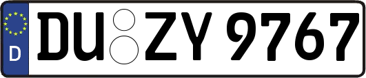 DU-ZY9767