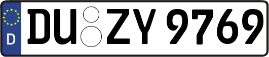 DU-ZY9769