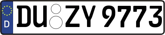 DU-ZY9773