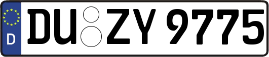 DU-ZY9775
