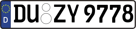 DU-ZY9778