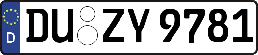DU-ZY9781