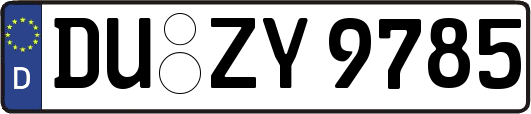 DU-ZY9785