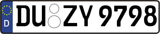 DU-ZY9798
