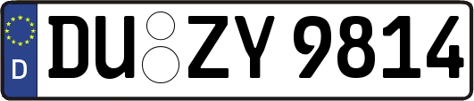 DU-ZY9814