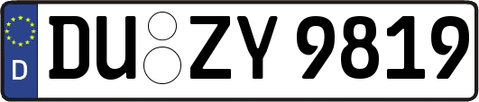 DU-ZY9819