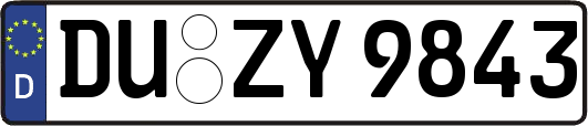 DU-ZY9843