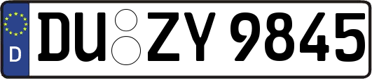 DU-ZY9845