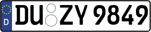 DU-ZY9849