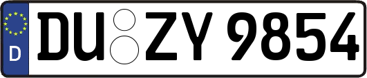 DU-ZY9854