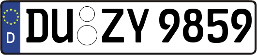 DU-ZY9859