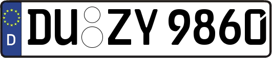 DU-ZY9860