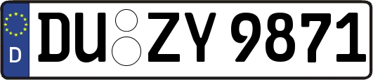 DU-ZY9871