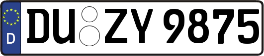 DU-ZY9875