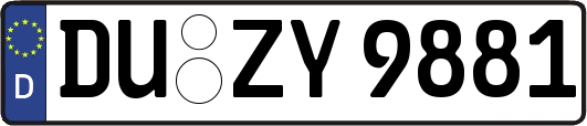 DU-ZY9881