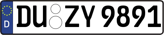 DU-ZY9891