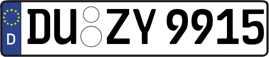 DU-ZY9915