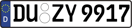 DU-ZY9917