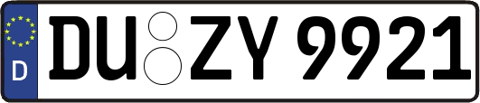 DU-ZY9921