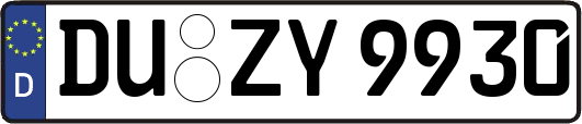 DU-ZY9930