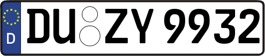 DU-ZY9932